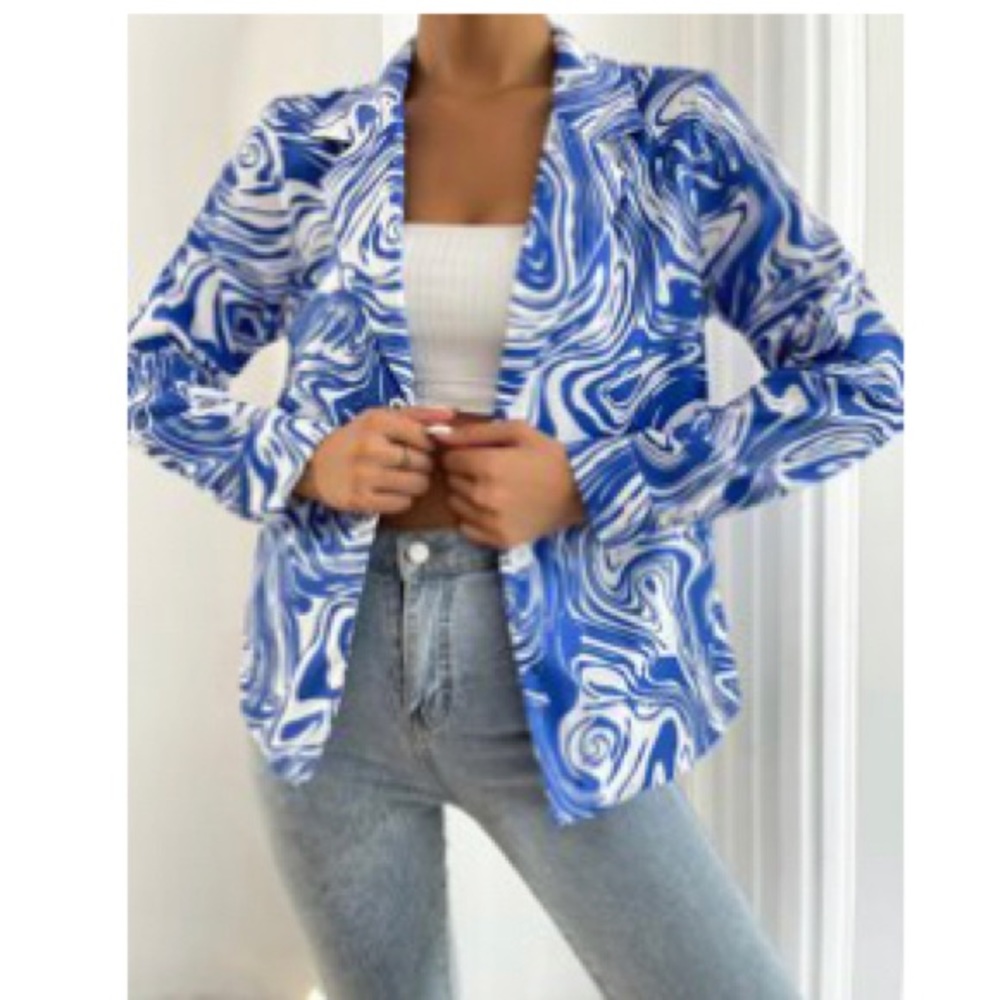 Shein Marble blazer
